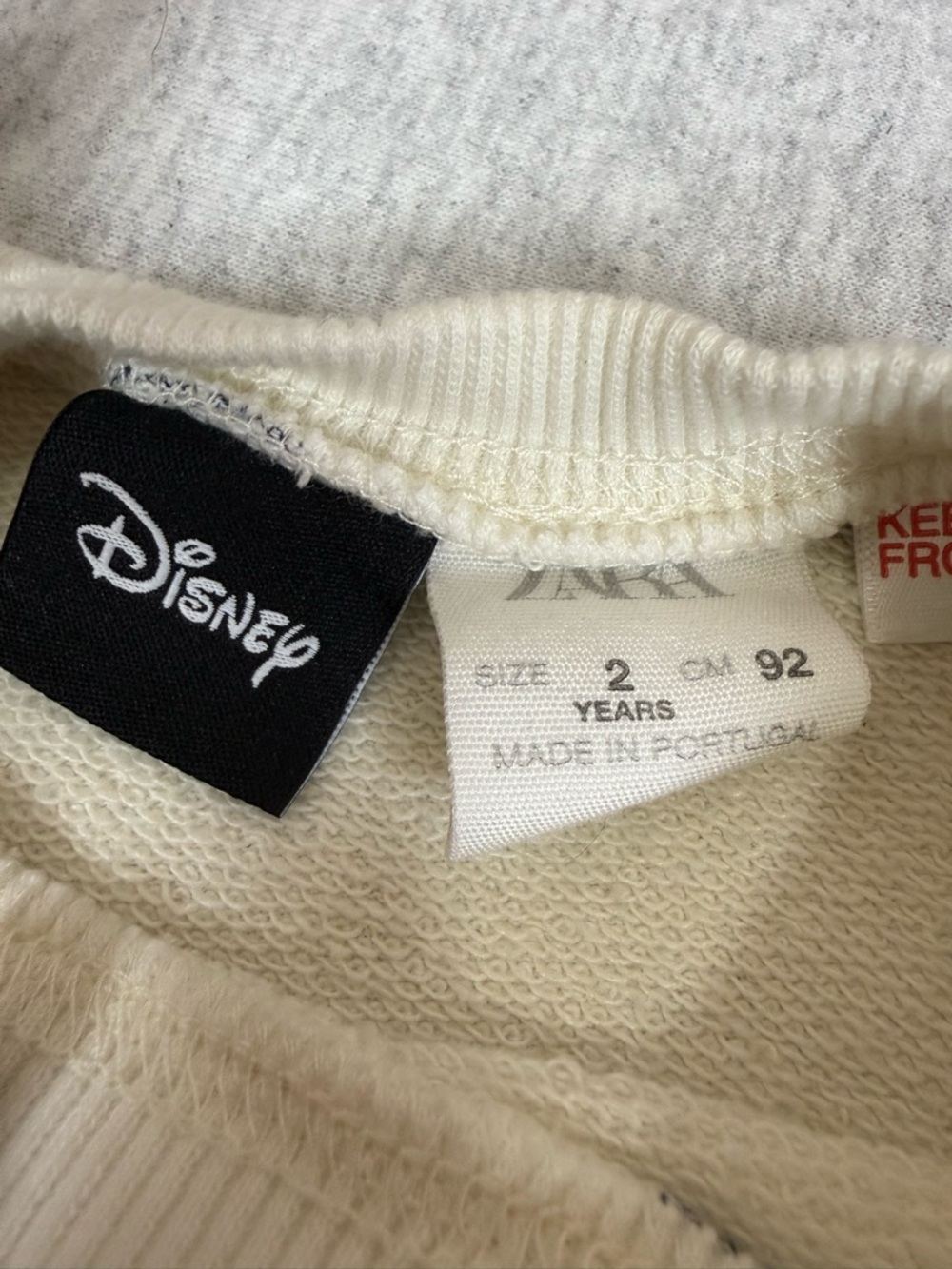 Zara x Disney Mickey Mouse Sweat Set - 2T - Picture 6 of 9
